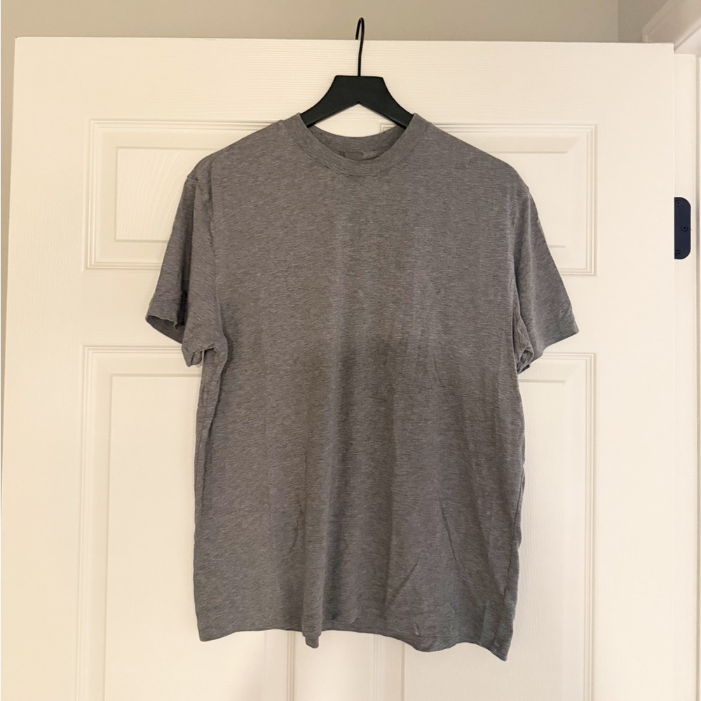 SKIMS Boyfriend T-Shirt Dark Heather Grey